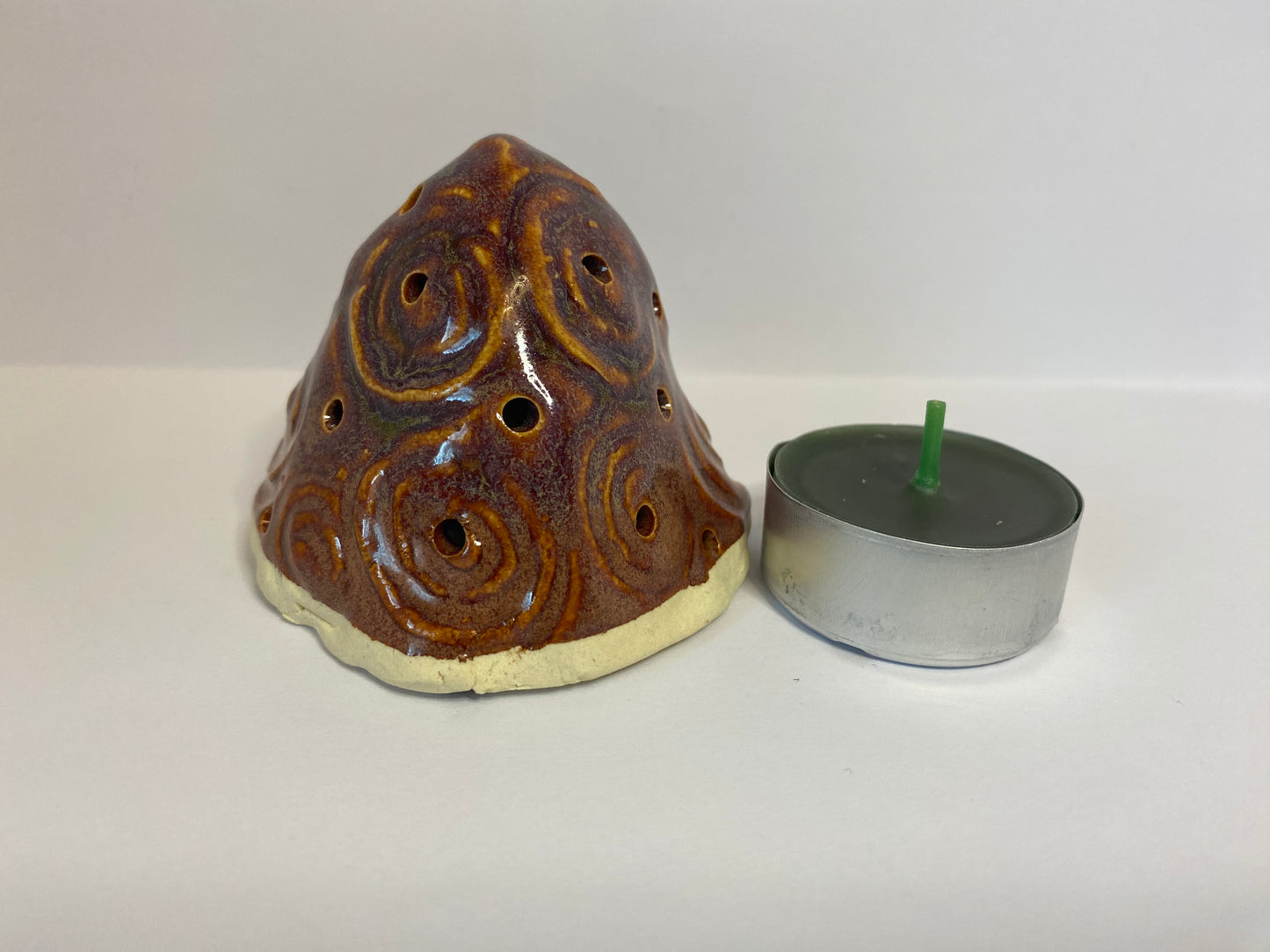Ceramic Spiral Tree Luminaries