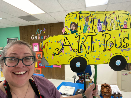 Art Bus from Niles School on FRIDAY
