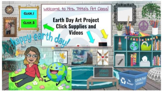 Earth Day Bitmoji Classroom